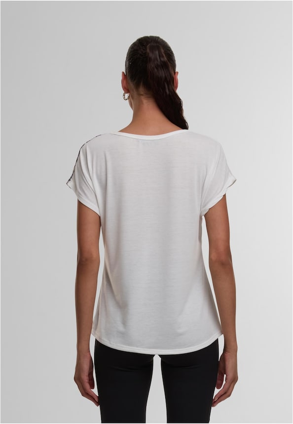 Cloud5ive Damen Viskose T-Shirt mit Traumfänger Print-1