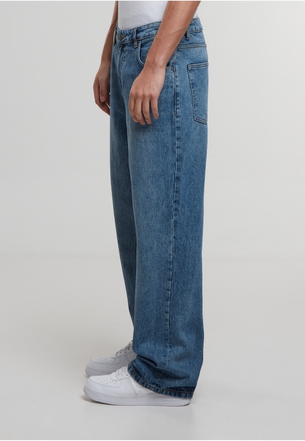 Adrik Basic Baggy Jeans-2