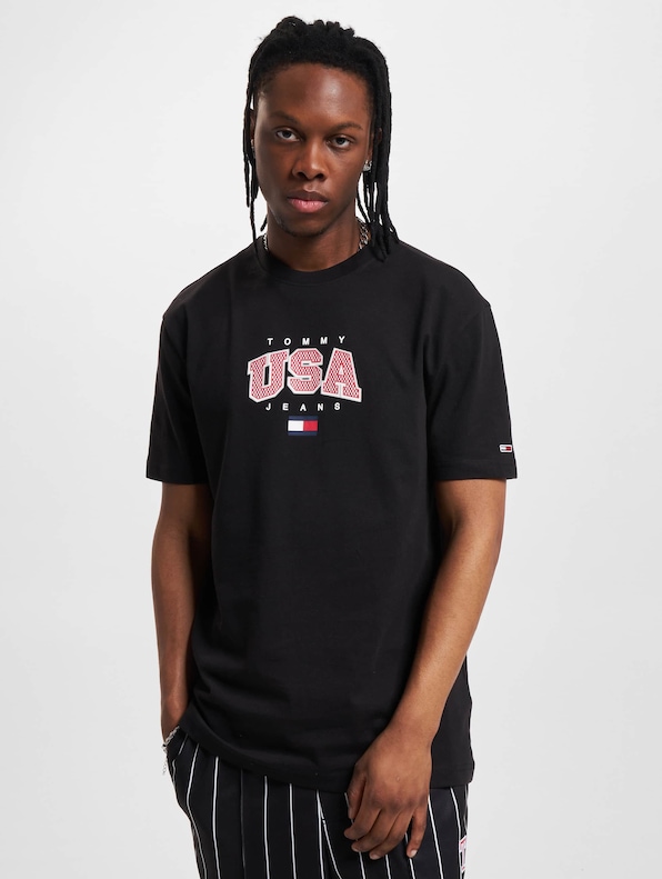 Tommy Jeans Clsc Modern Sport Usa T-Shirt-2