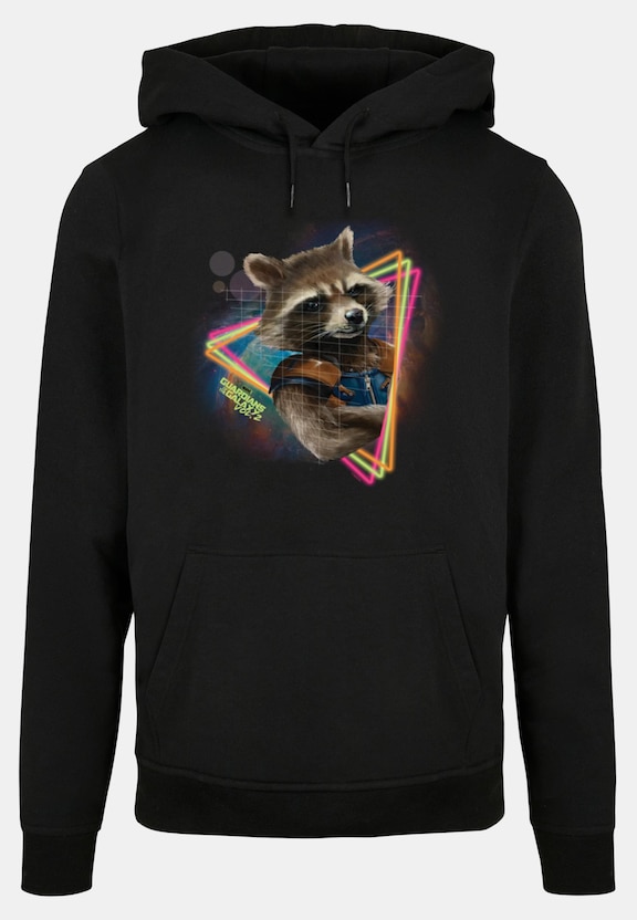 Guardians Of The Galaxy Vol.2 - Neon Rocket Basic Hoody-4