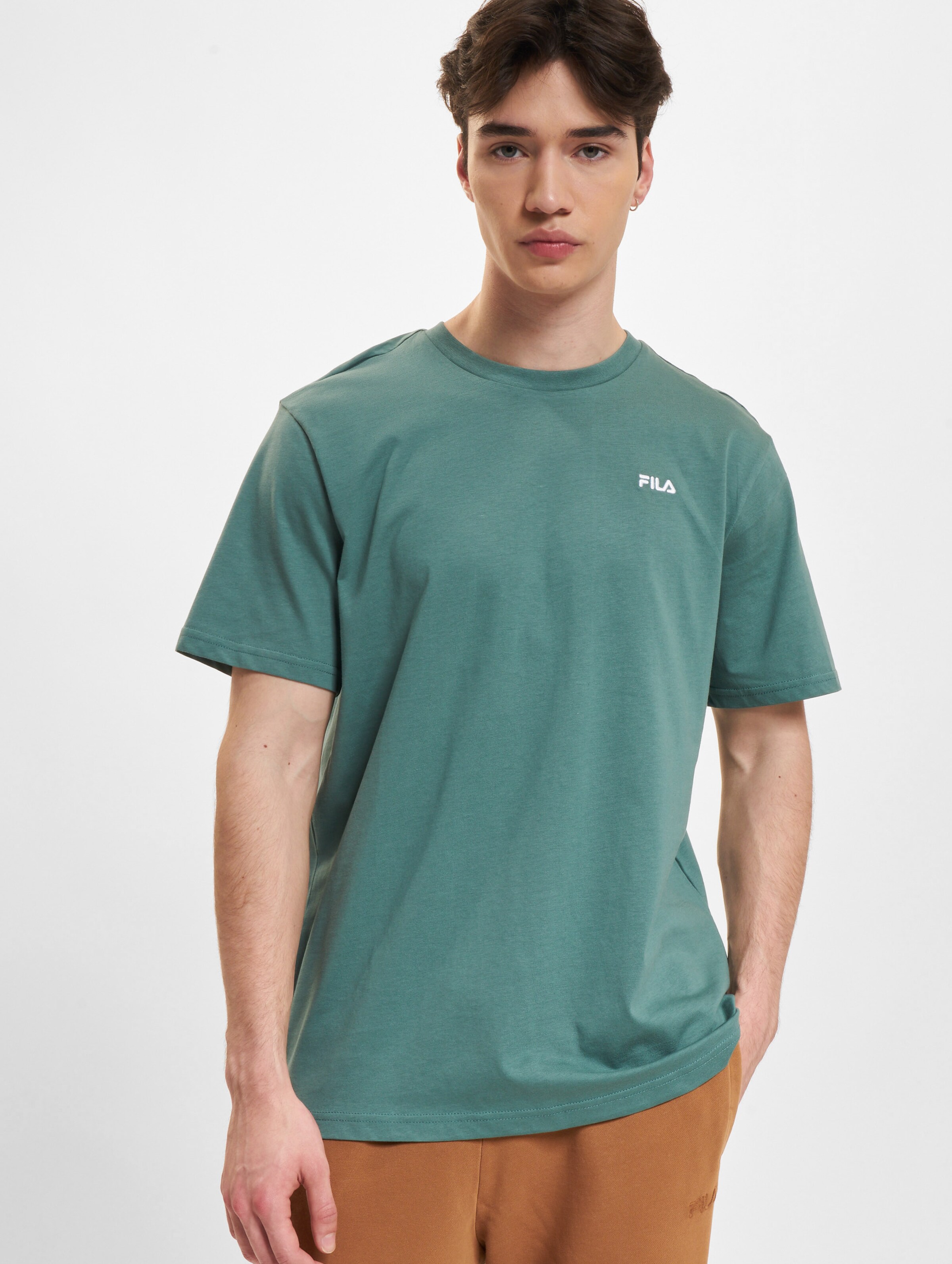 FILA Fila Berloz T-Shirt Mannen op kleur turkoois, Maat XL
