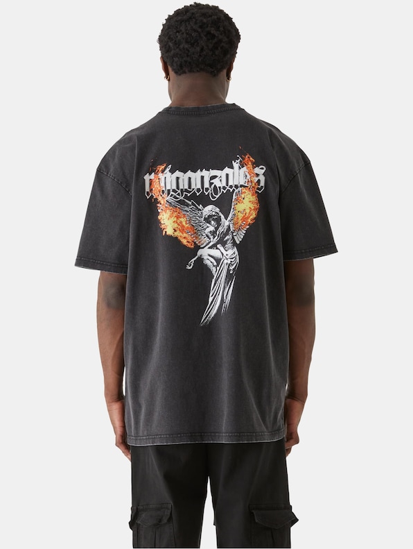 Heavy Oversized Acid WashedBurning Wings-1
