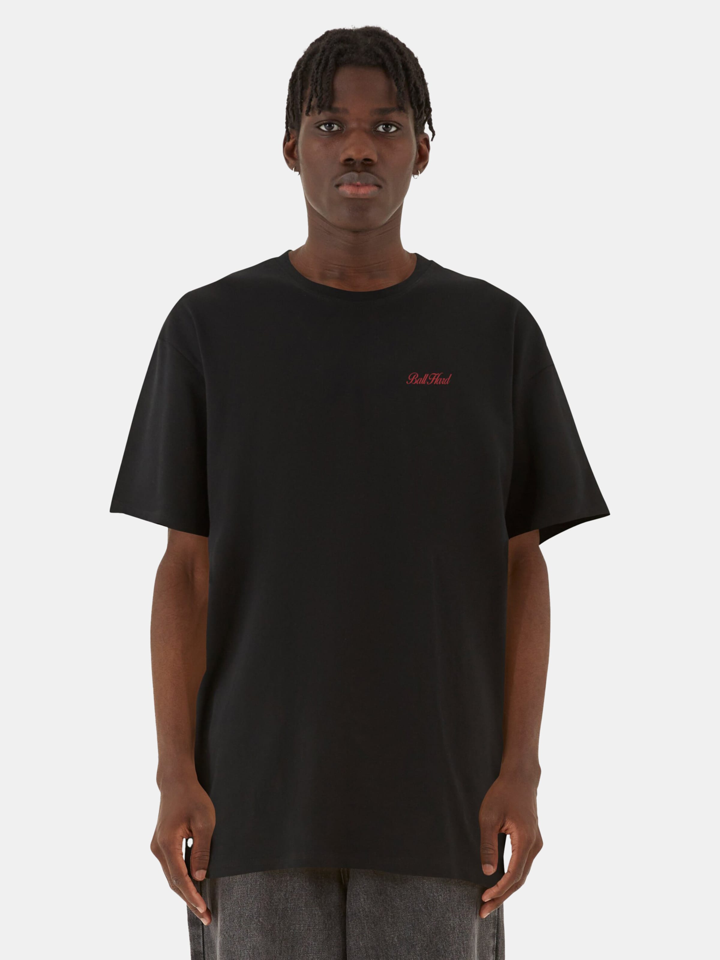 Mister Tee Upscale Ball Hard Heavy Oversize T-Shirts Männer,Unisex op kleur zwart, Maat XS