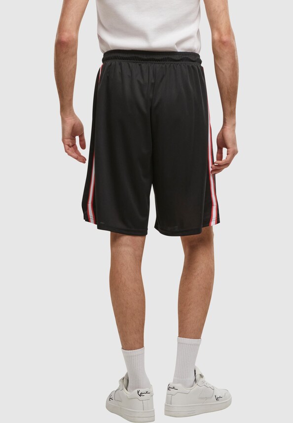 Signature Tape Mesh Shorts-1