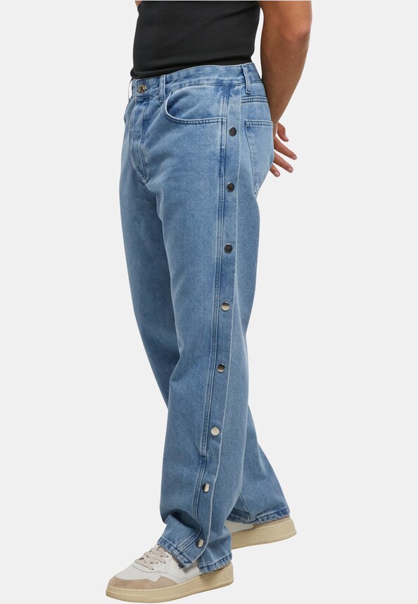 2Y Premium Wide Buttons Loose Fit Jeans-2