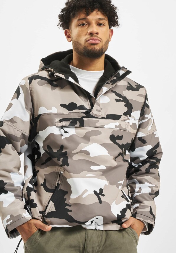 Fleece Pull Over Windbreaker-0