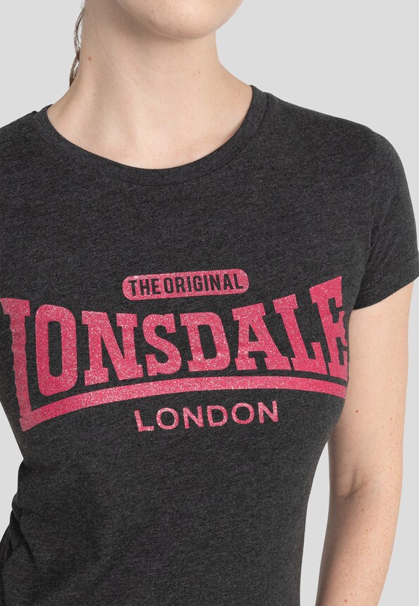Lonsdale Tulse T-Shirt Marl-3