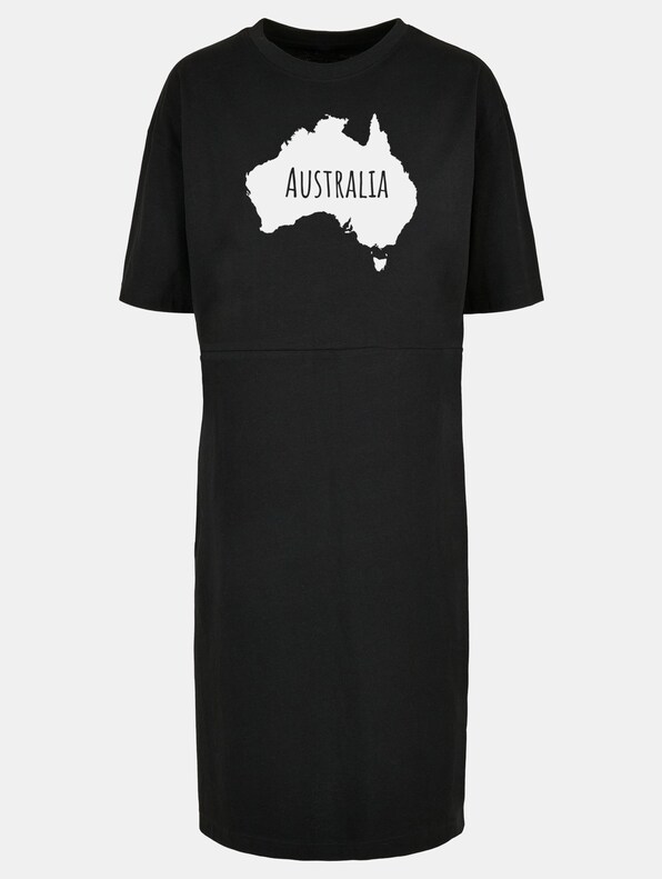 Ladies Australia X Organic Oversized Slit Tee-2