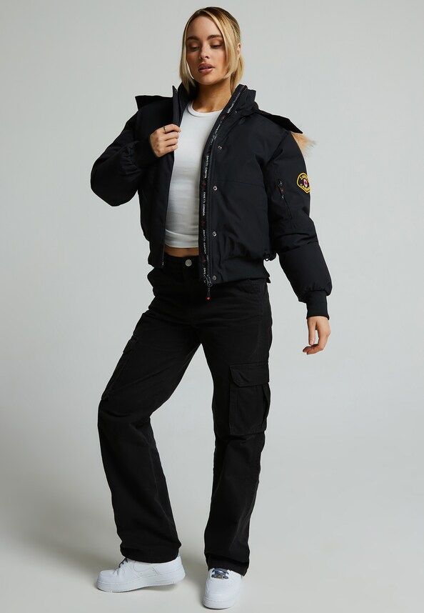 W OLIVIA HOODED BOMBER JACKET-3