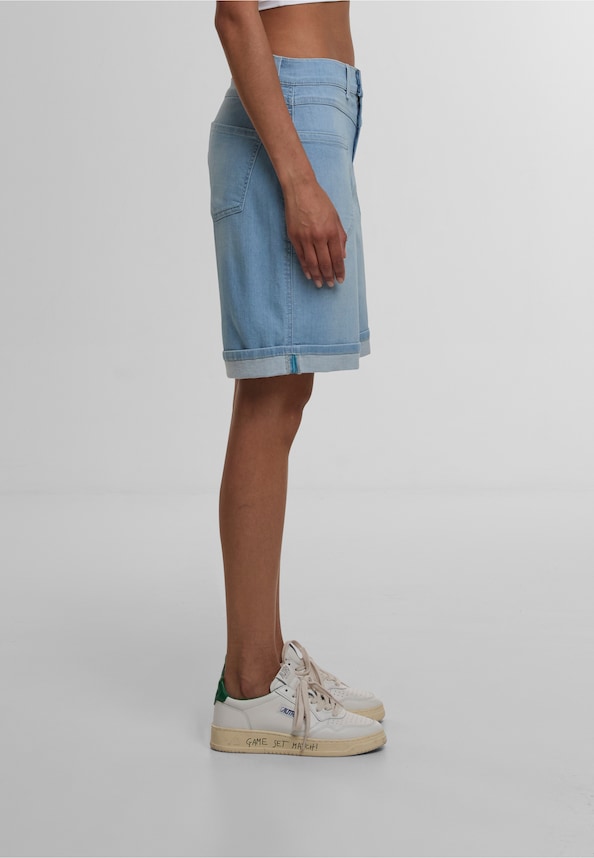 Wide Leg Short Modern Authentic light denim-3