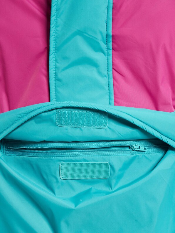 Color Block Half Zip Retro-5