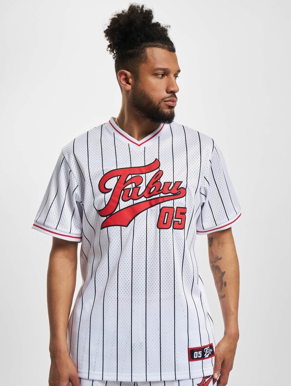 Varsity Pinstriped Mesh-2
