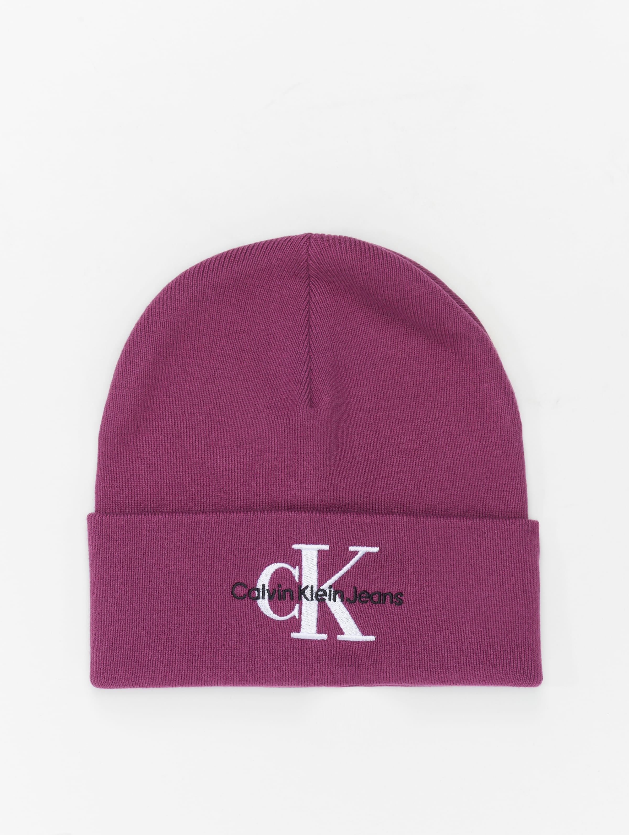 Calvin Klein Jeans Monologo Embro Mützen Vrouwen op kleur violet, Maat ONE_SIZE