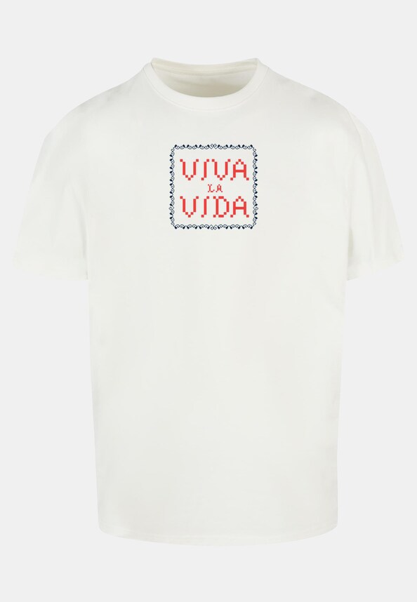 Frida Kahlo - Pixels viva la vida Heavy Oversize -0