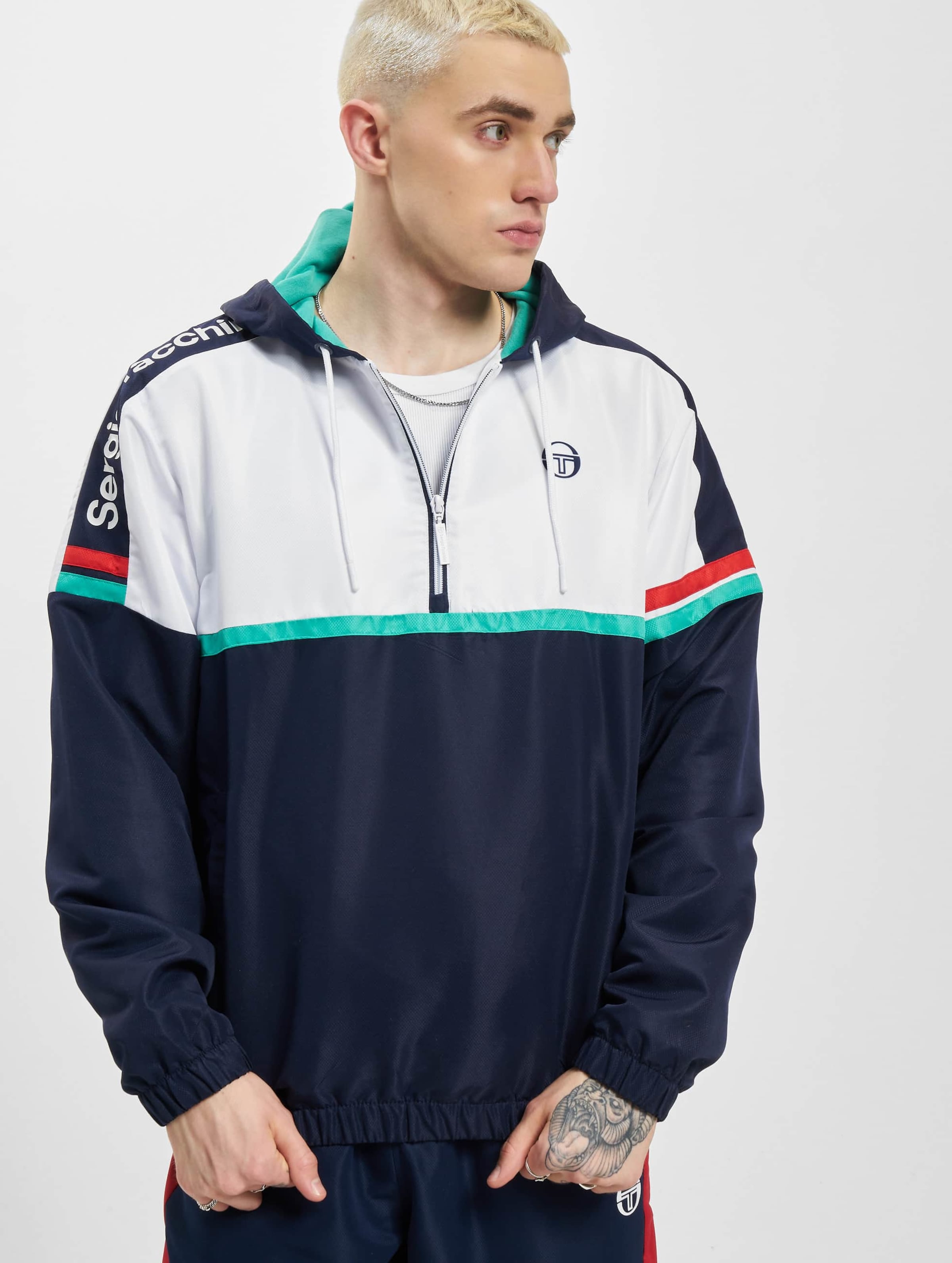 Sergio tacchini hotsell white jacket