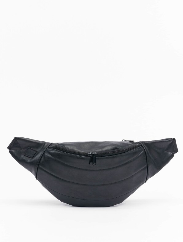 Urban Classics Puffer Imitation Leather Shoulder  Bag-0