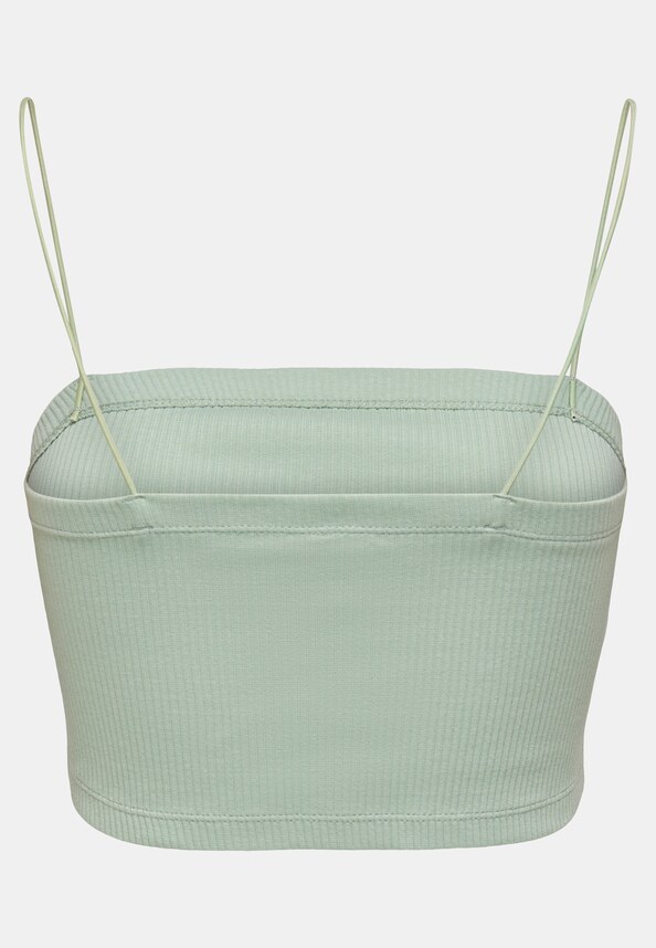 ONLY Damen Ribbed Crop Top-1