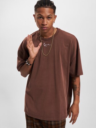 Small Signature Heavy Jersey Washed Boxy
