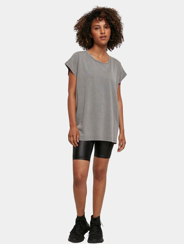 Ladies Acid Washed Extended Shoulder-3