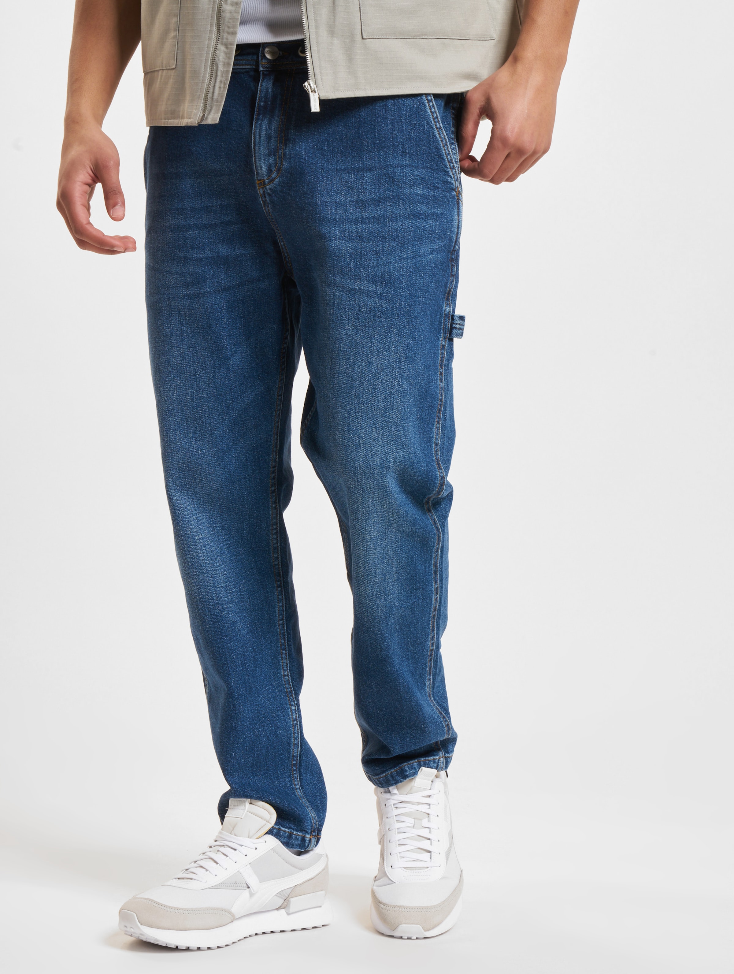 Reell Jeans Reflex Easy Worker Pant Mannen op kleur blauw, Maat M