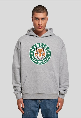 Stranger Things Hawkins Tigers Heavy Oversize Hoody