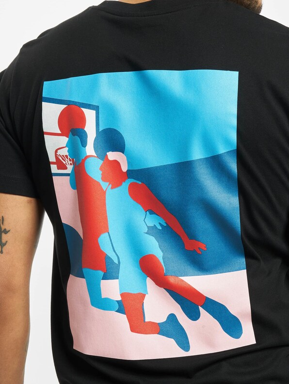 Colored Basketball Player-3