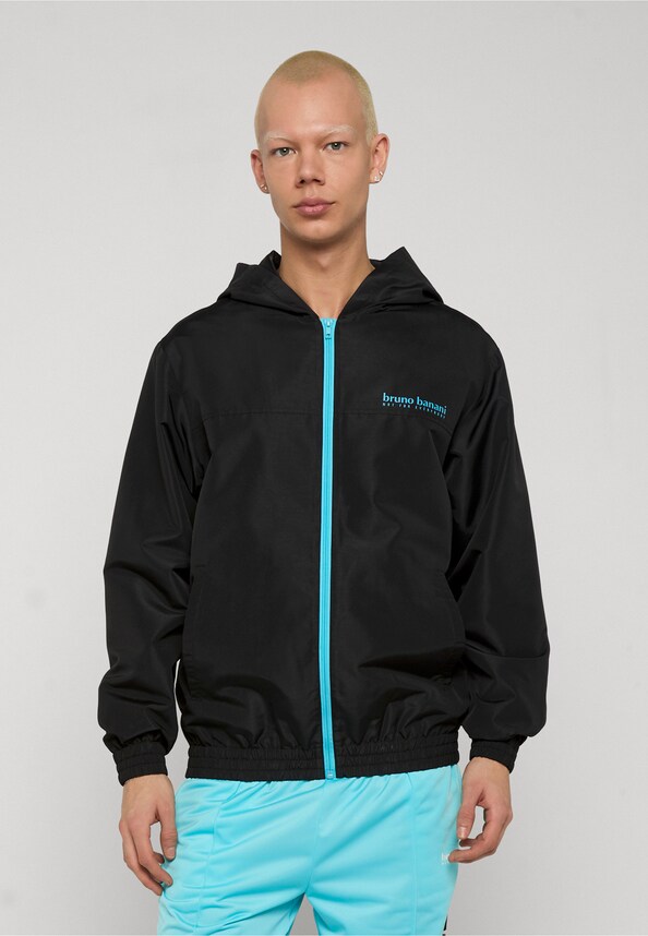 Basic Logo Print Windbreaker-0