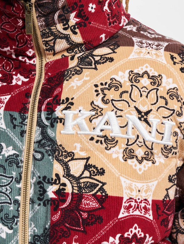 Retro Paisley Corduroy -3