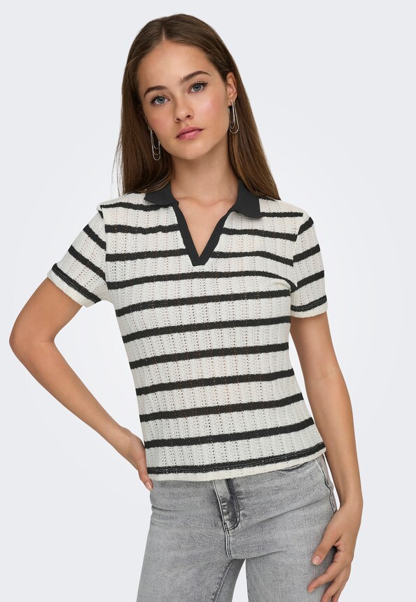 ONLHALIA S/S COLLAR-0
