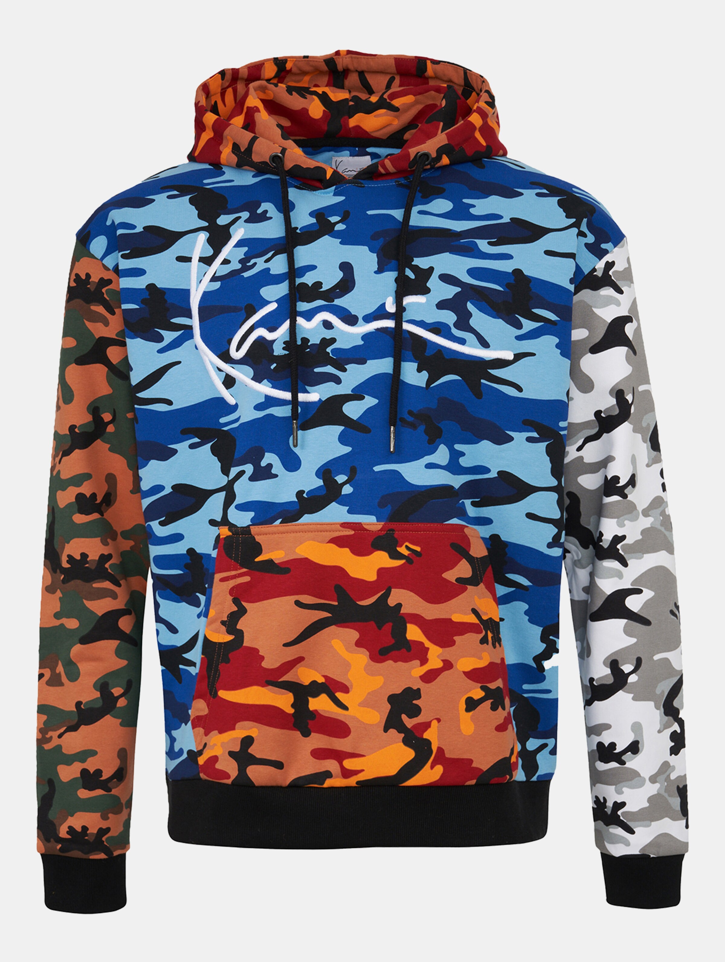 Karl kani orange clearance hoodie