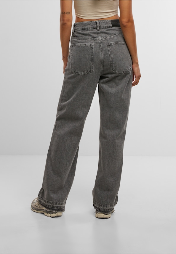 Vulna Open Hem Jeans-1