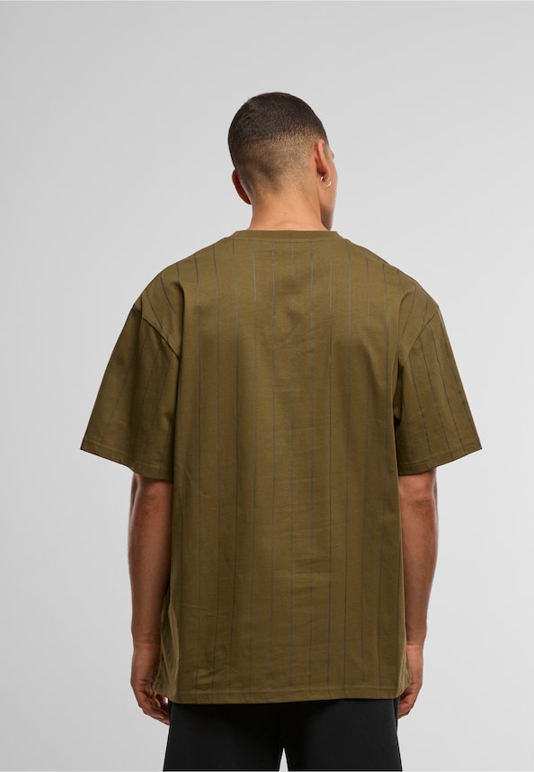 Small Signature Essential Pinstripe Tee-1