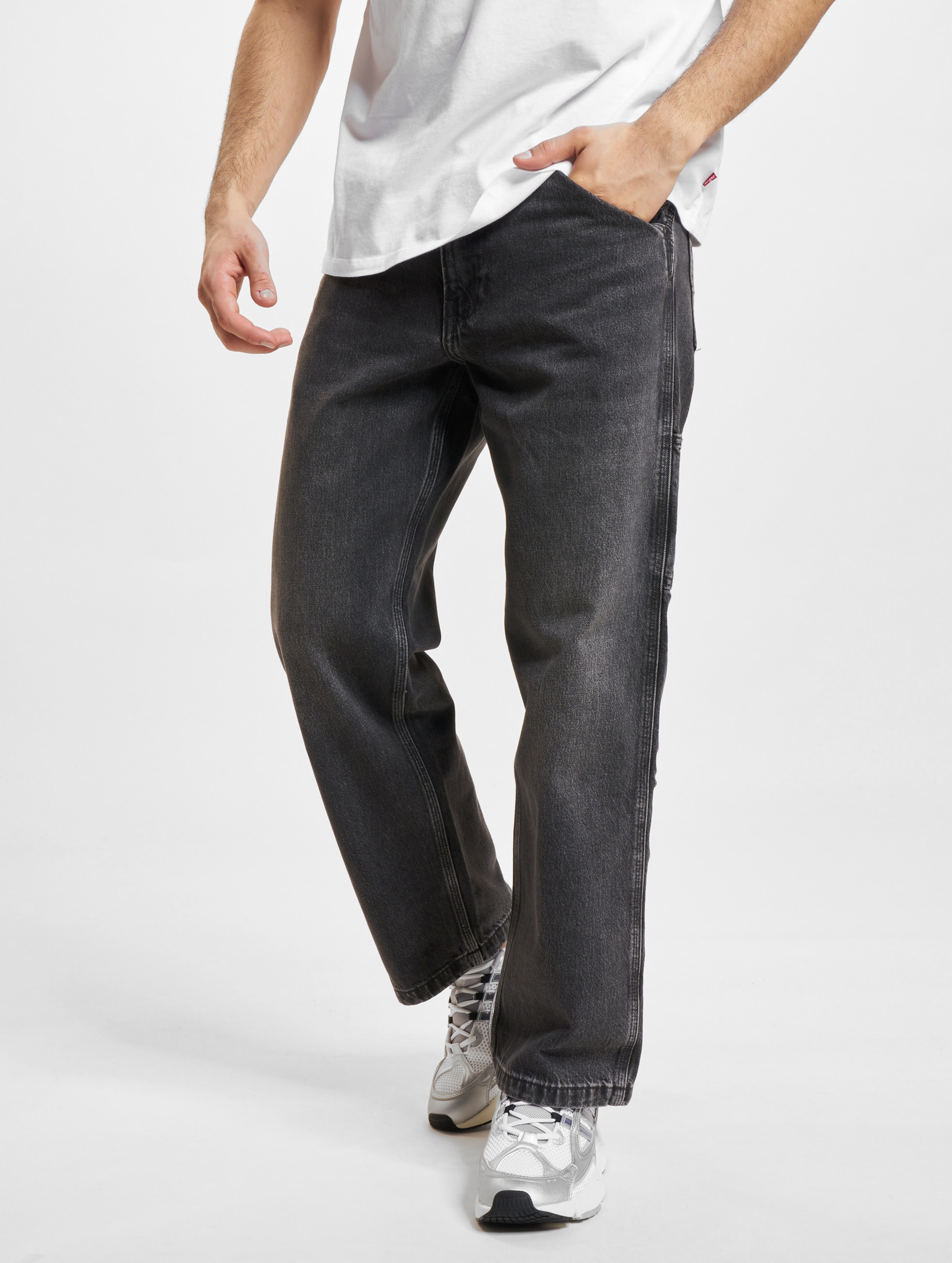 Levi's 568 Stay Loose Carpenter Fit Jeans Mannen op kleur grijs, Maat 3134_1