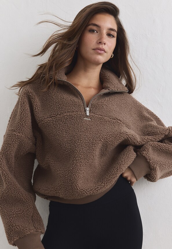 Pile Half Zip-2