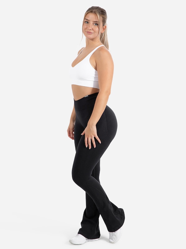 Smilodox Aylin Scrunch Schlaghose Leggings-6