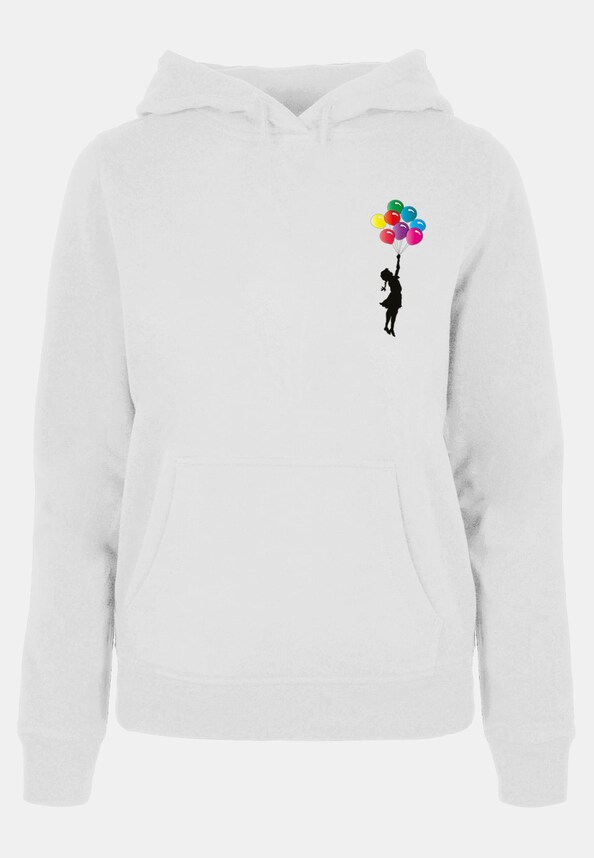 Ladies Girl Floating Away Hoody-0
