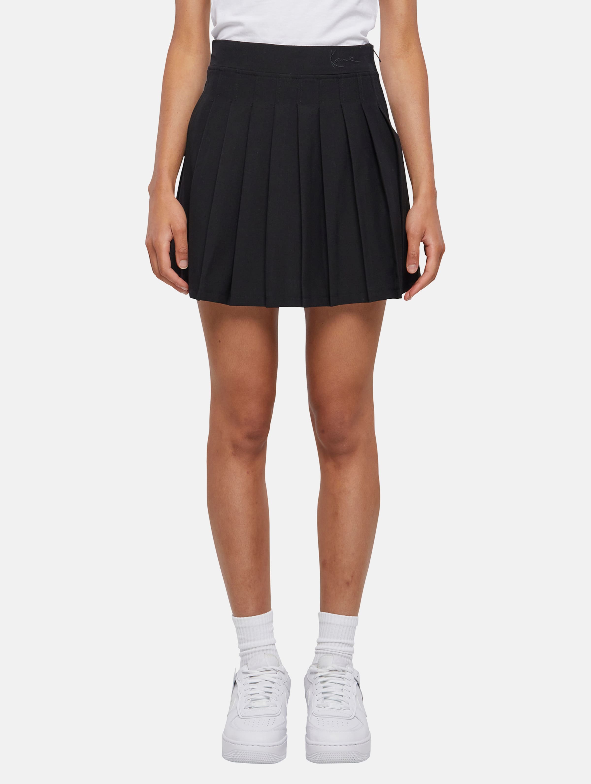 Karl Kani Small Signature Tennis Skirt Vrouwen op kleur zwart, Maat L