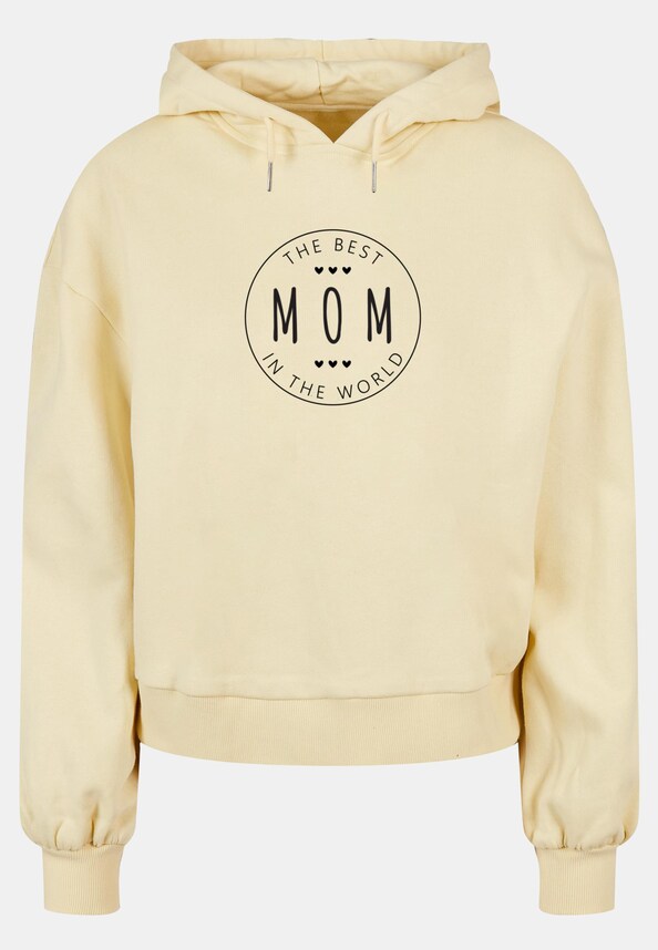 Ladies Mothers Day - The best mom Oversized-0