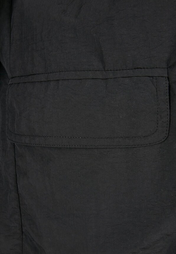 Ladies Oversized Crinkle Nylon-5