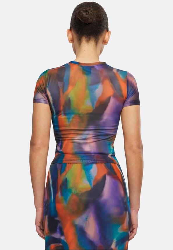 Ladies AOP Mesh Tee-1