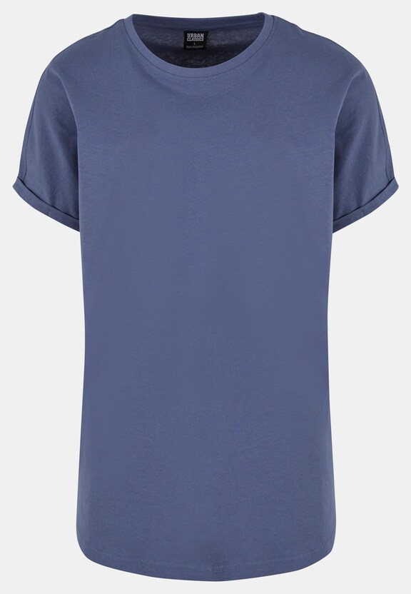 Long Shaped Turnup Tee-2