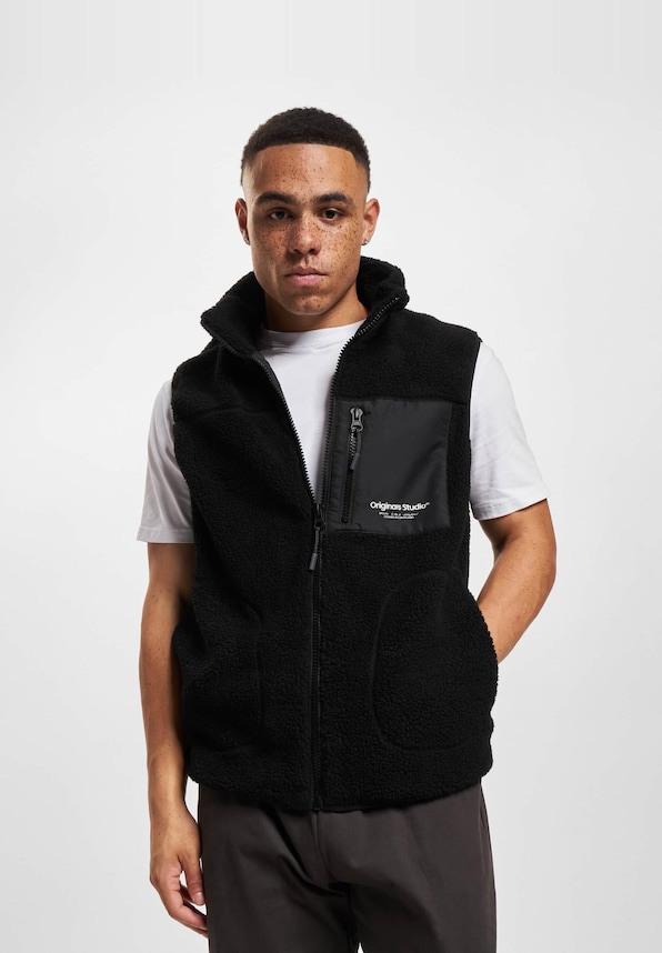 Jack & Jones Vesterbro Teddy Bodywarmer Vest-0