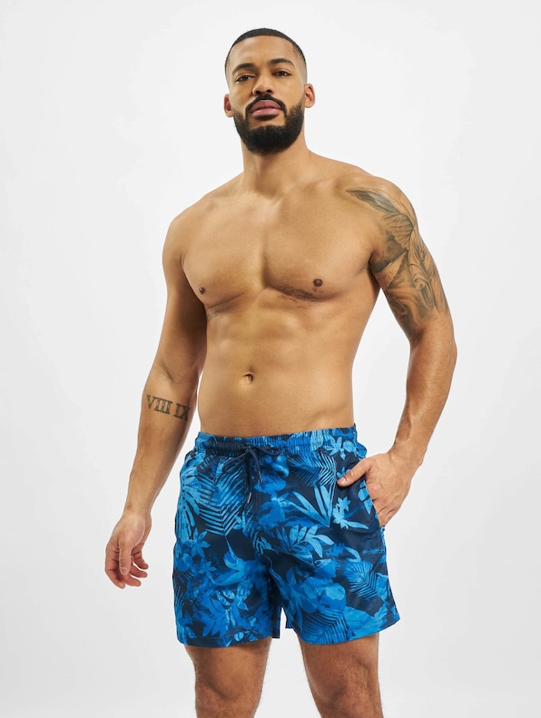 Pattern  Swim Trunks-2