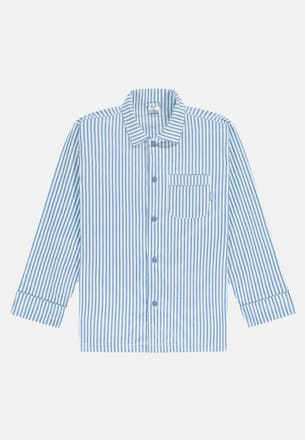 Ice Blue Striped 
