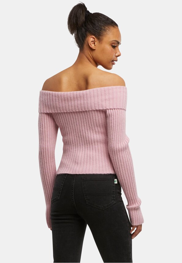 Off Shoulder Knit -1