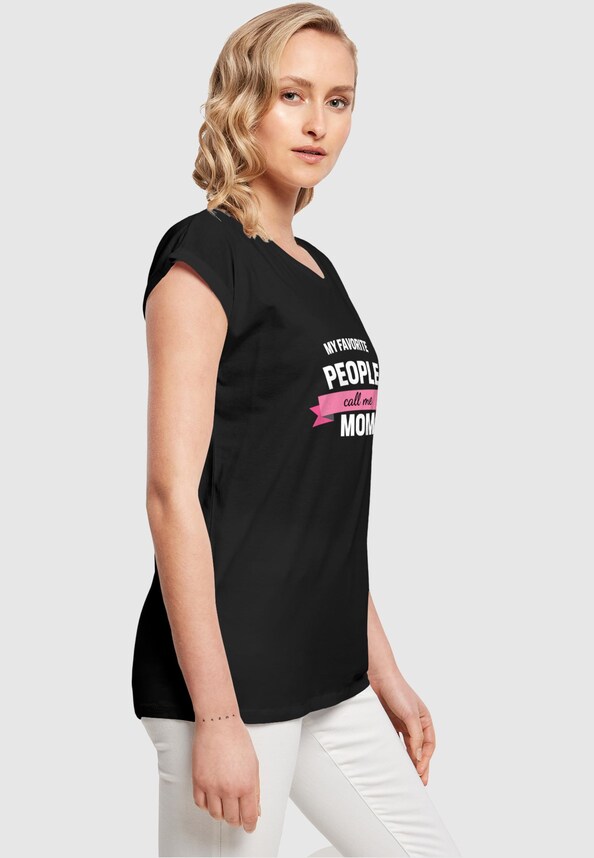 Ladies Mothers Day - My Favorite People Call Me Mom T-Shirt-3