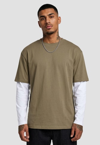 Oversized Shaped Double Layer 