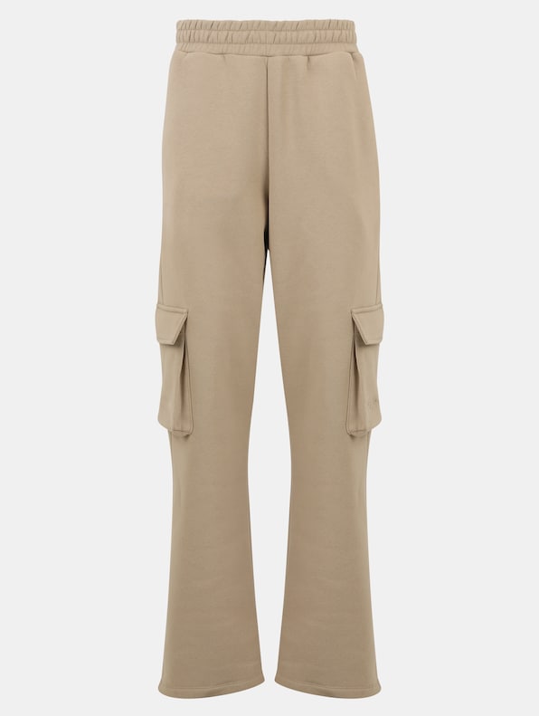 Sean John Script Logo Peached Slit Sweat Pants-7