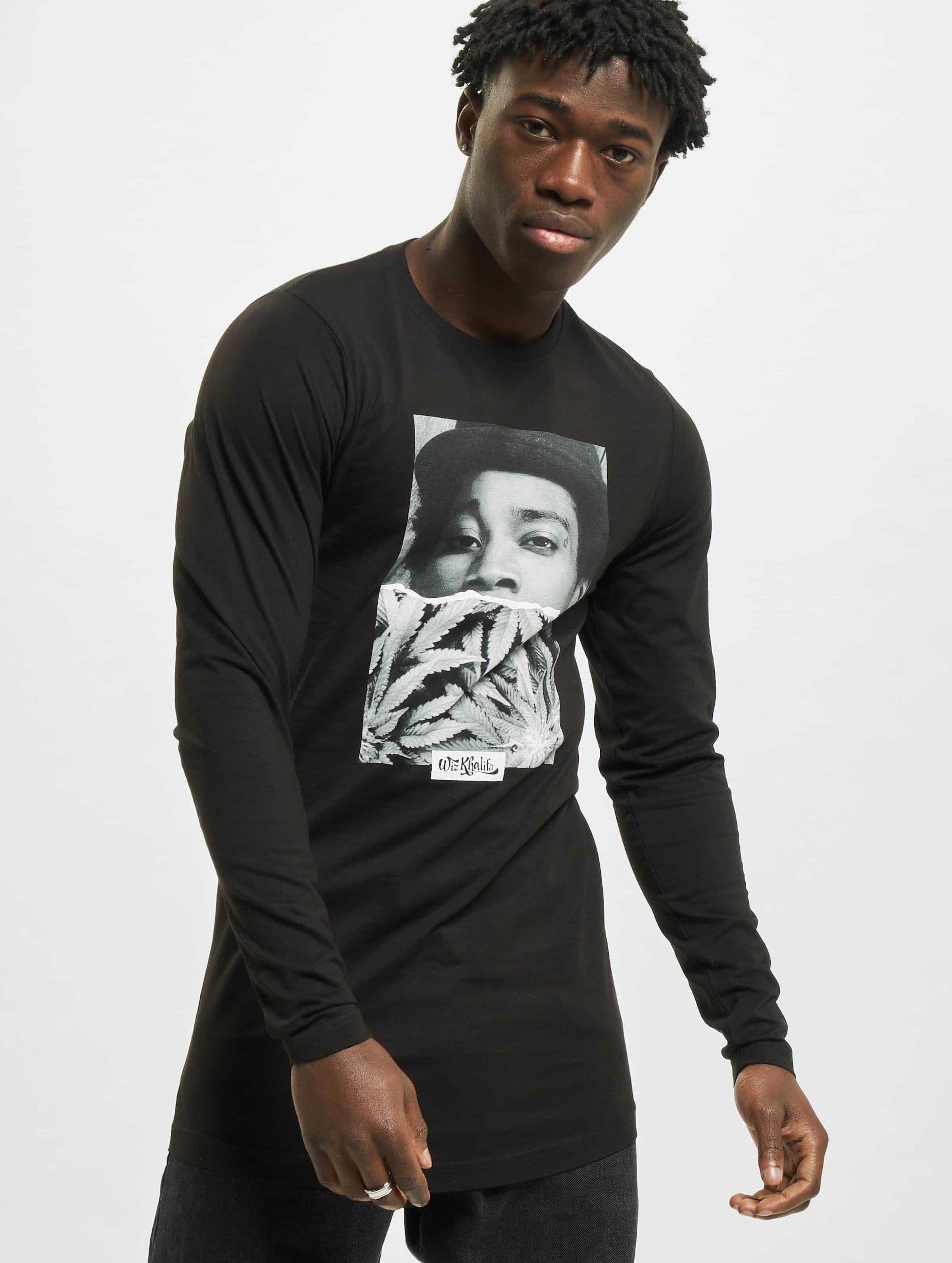 Mister Tee Wiz Khalifa Half Face Longsleeve