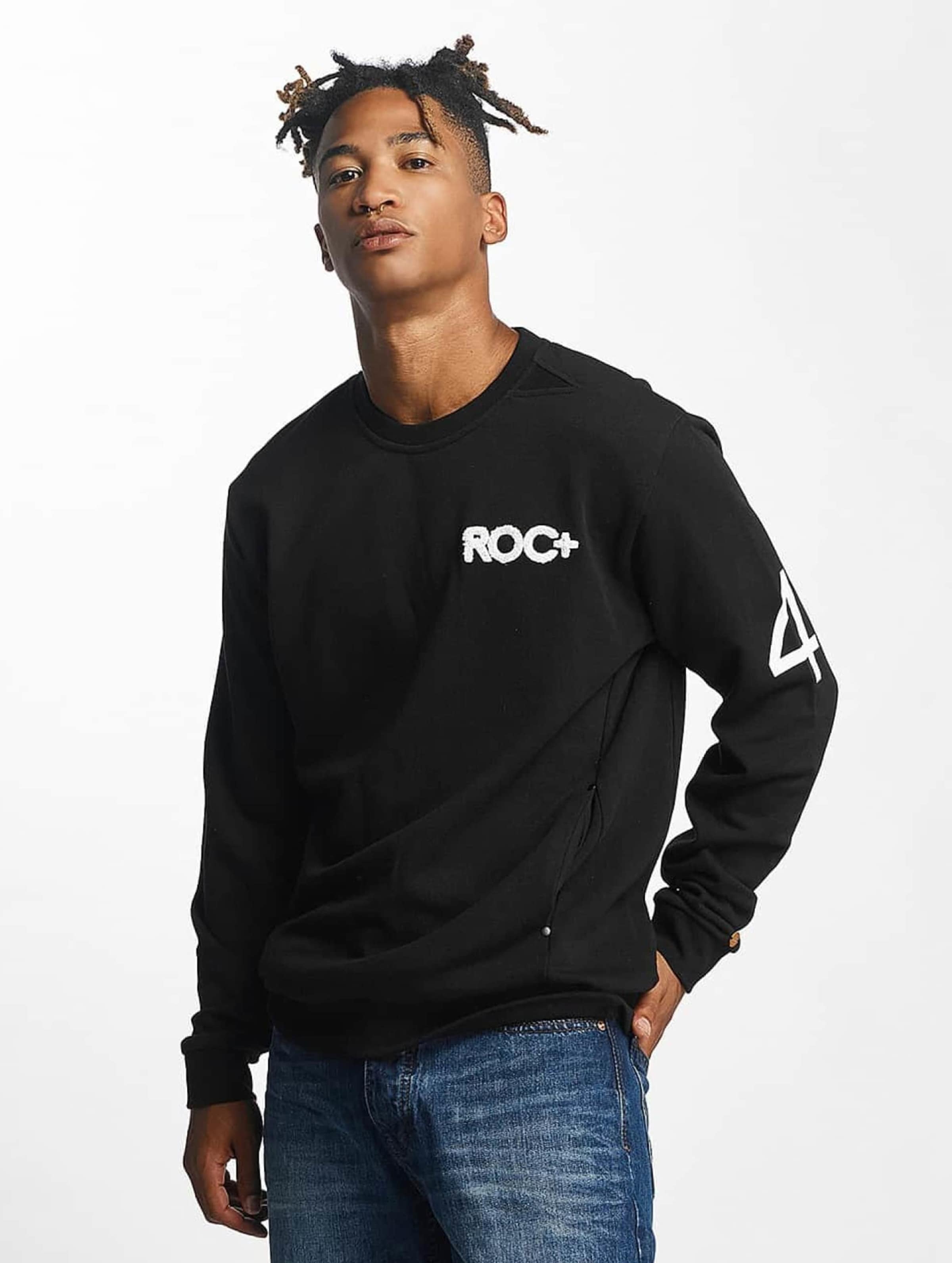 Rocawear Retro Sport Crew Neck Pullover Mannen op kleur zwart, Maat M